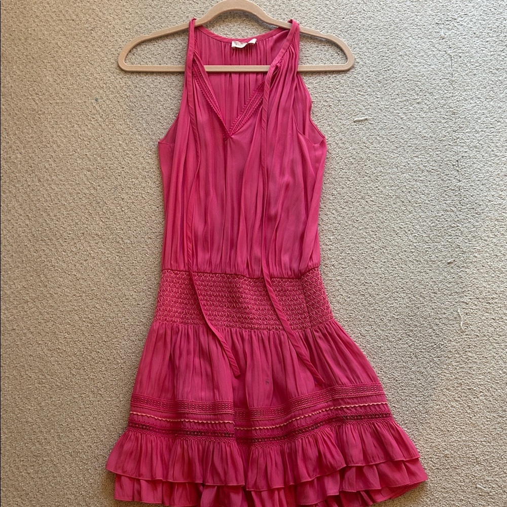 Ramy Brook Fuchsia Mini Dress